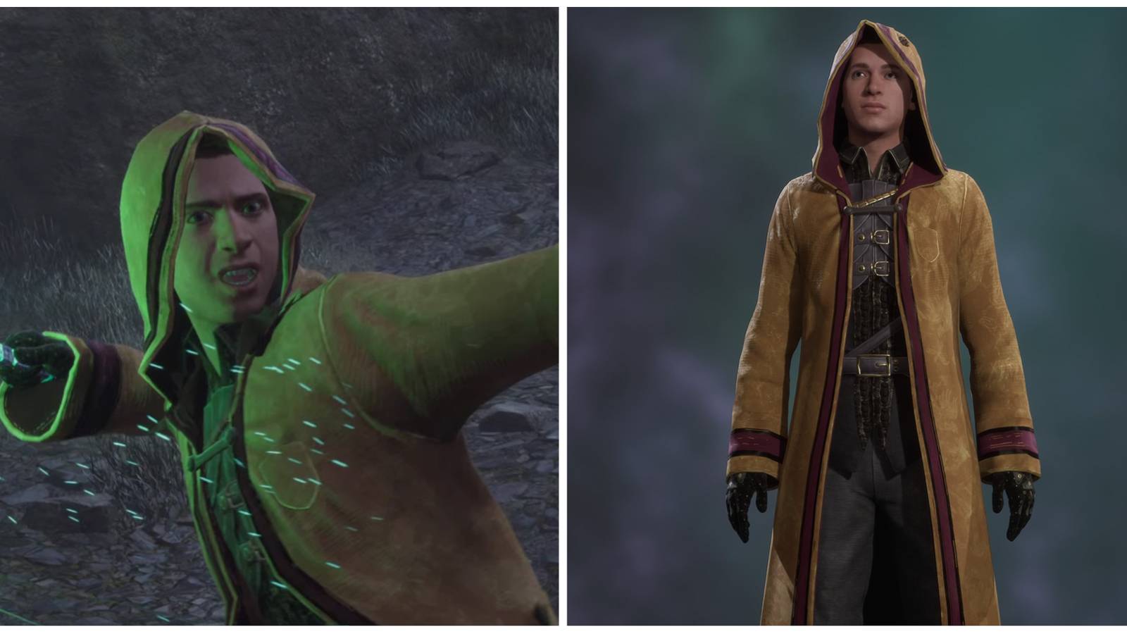 Raising your hood in Hogwarts Legacy