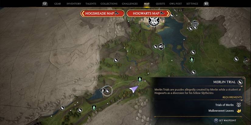 feldcroft region merlin trial 2 in hogwarts legacy