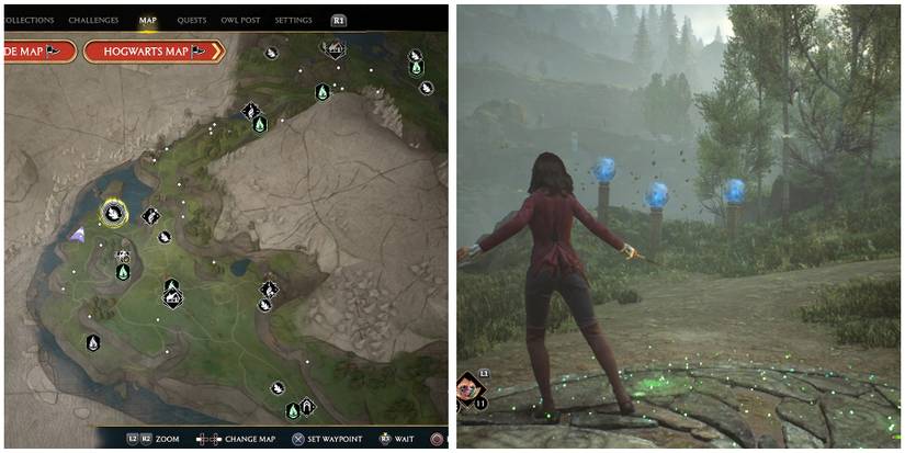 feldcroft region merlin trial 7 in hogwarts legacy