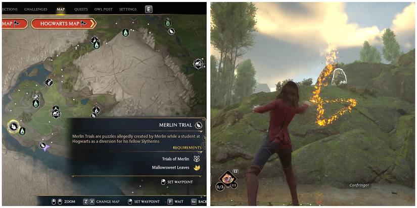 feldcroft region merlin trial 9 in hogwarts legacy