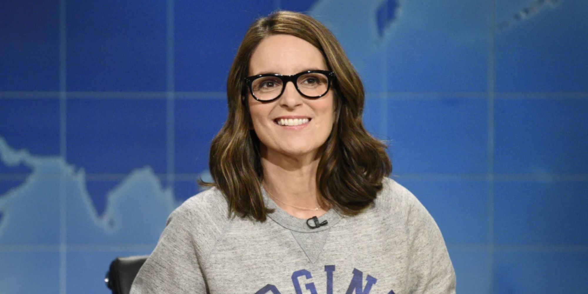 Tina Fey appearing on Weekend Update in 2017