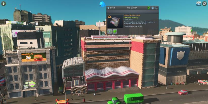 Cities: Skylines Fire Station