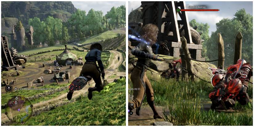 first camp location in hogwarts legacy