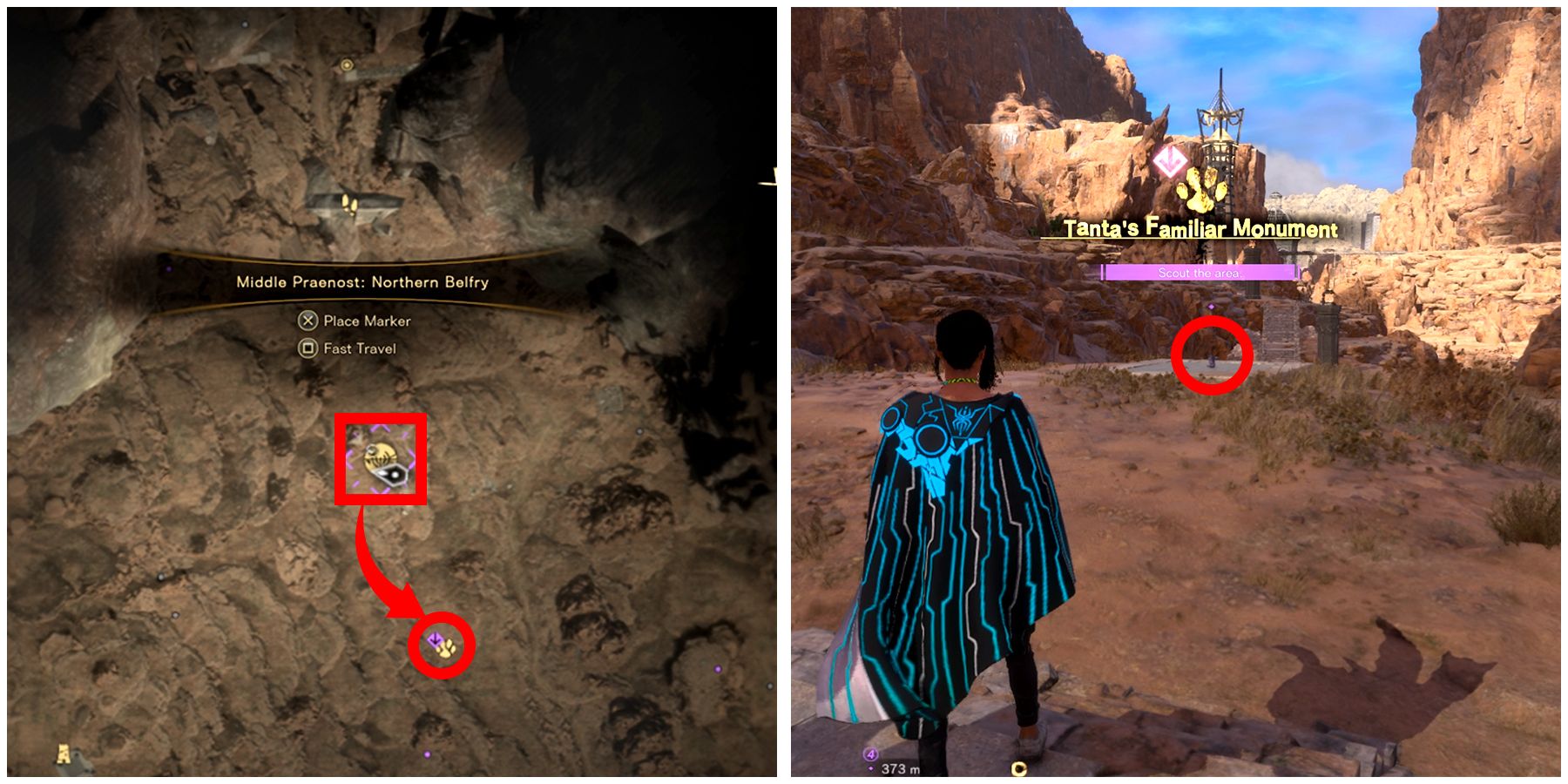 first tanta familiar monument location in forspoken