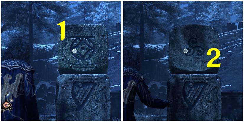 flipping the second symbol cube in hogwarts legacy