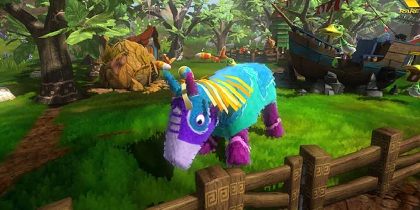 Forgotten Xbox 360 Games Viva Pinata horse in field