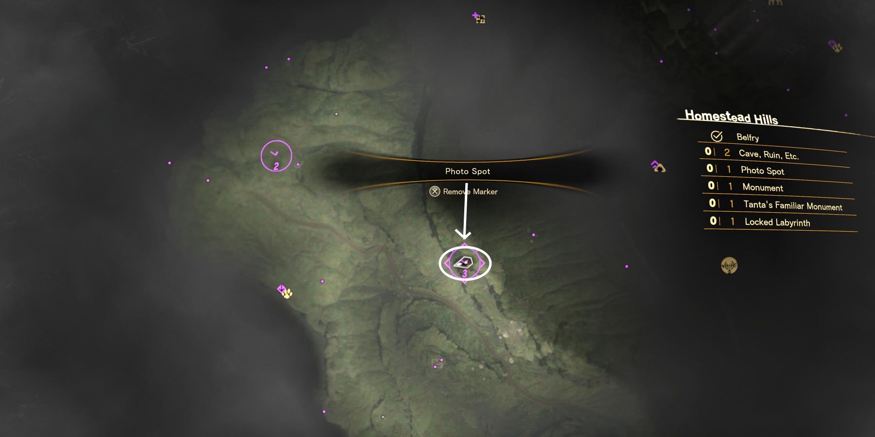 Forspoken-Photo-Spots-Homestead-Hills-Map