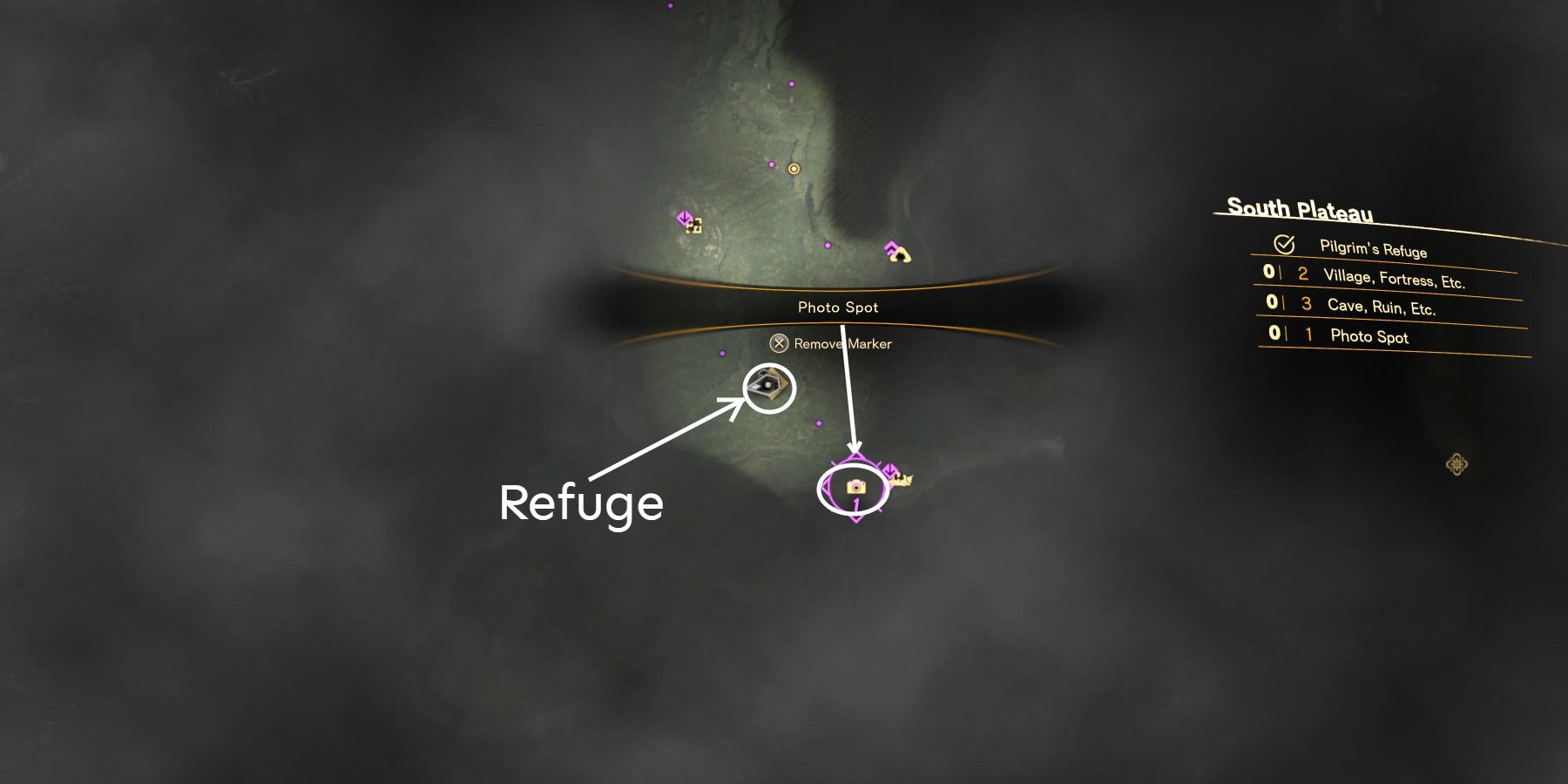 Forspoken-Photo-Spots-Southern-Plateau-Map