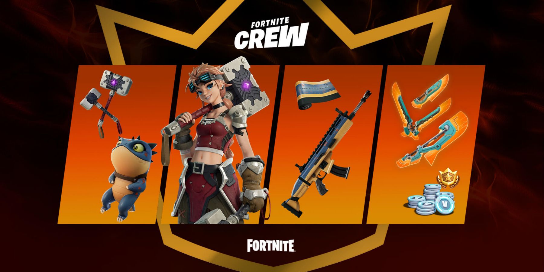 February Fortnite Crew Pack Now Available
