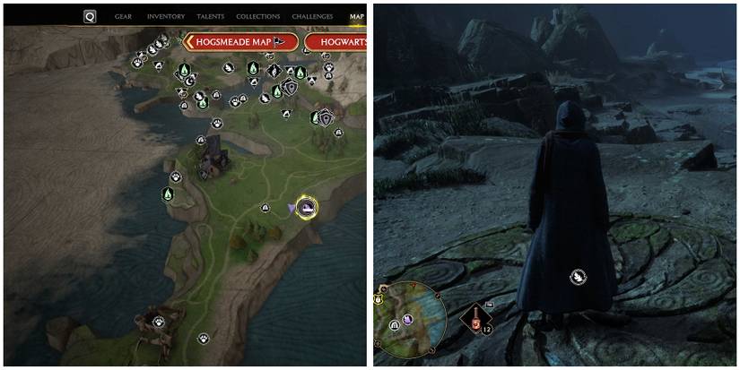 manor cape merlin trial 4 in hogwarts legacy