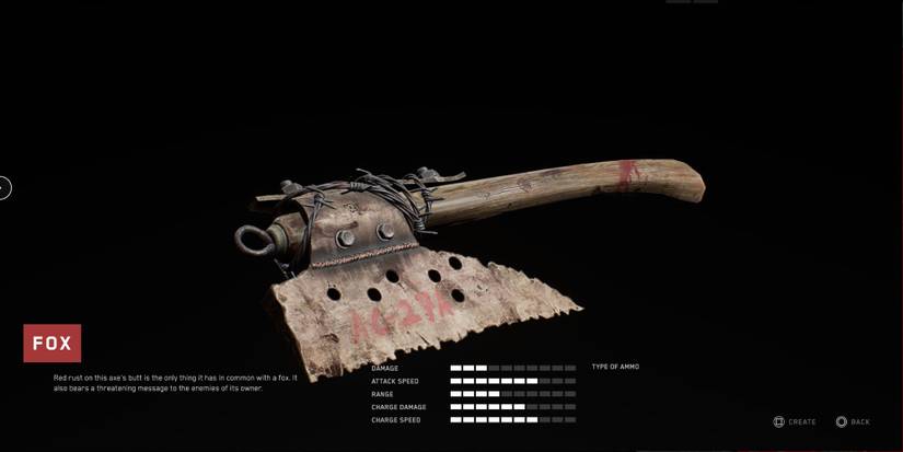 Fox Melee weapon in Atomic Heart