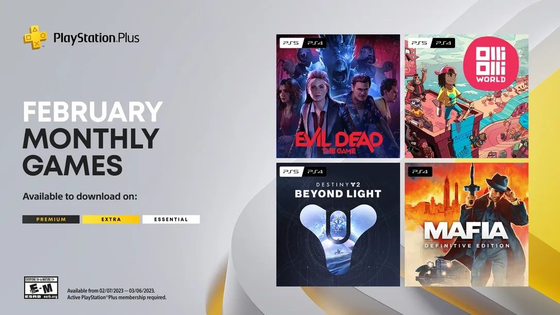 free ps plus games february 2023