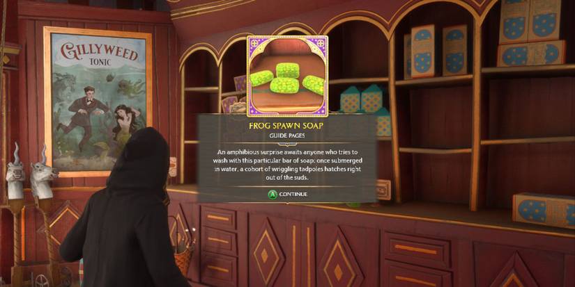 Frog Spawn Soap Honeydukes store in Hogsmeade Hogwarts Legacy