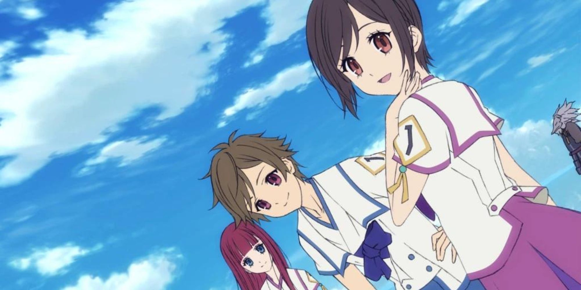 Maria, Satoru, and Saki in From the New World