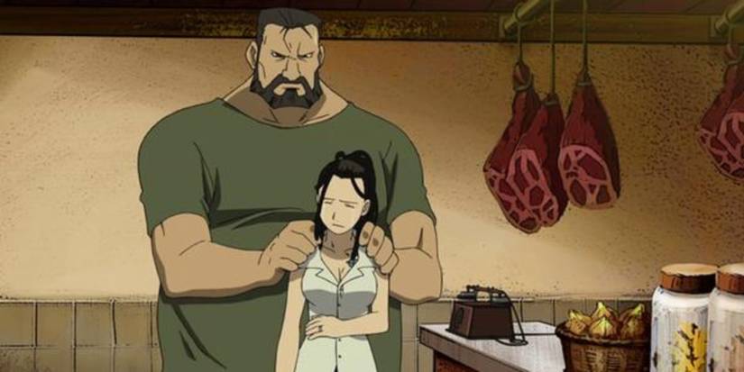 Izumi & Sig Curtis in Fullmetal Alchemist