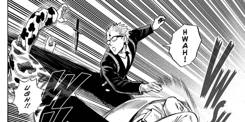 Funeral Suspenders in One-Punch Man