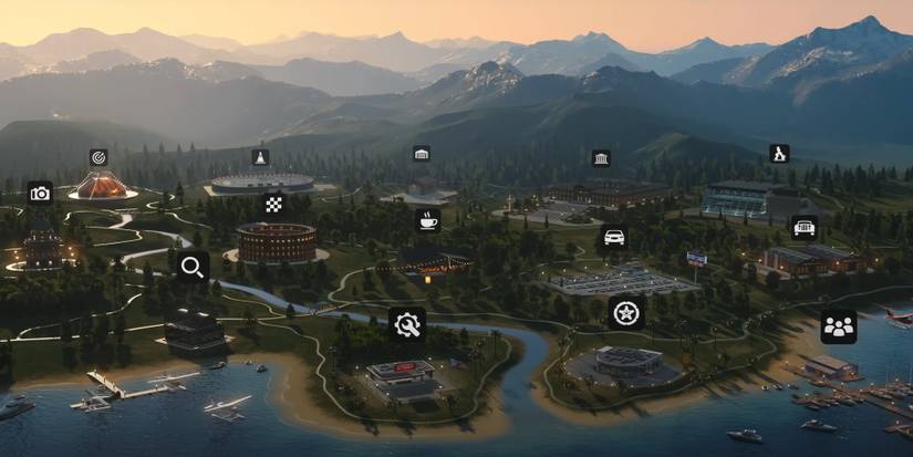 Game modes in Gran Turismo 7 VR.