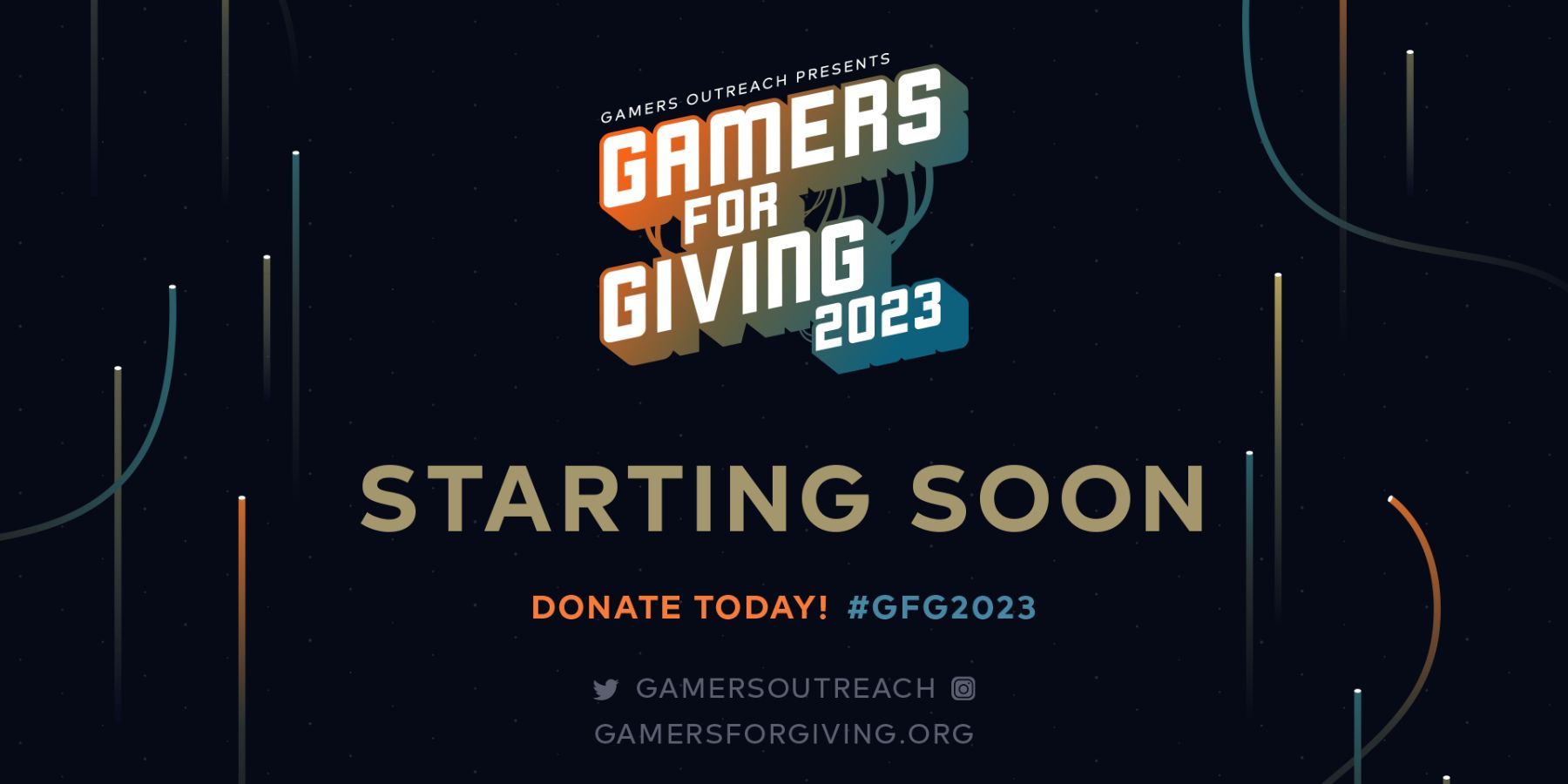 Gamers for Giving 2023 Gamers Outreach