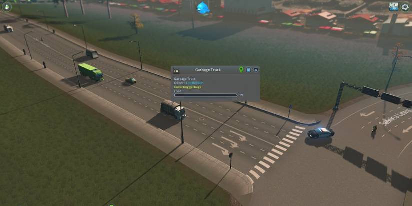 Cities: Skylines Garbage Truck