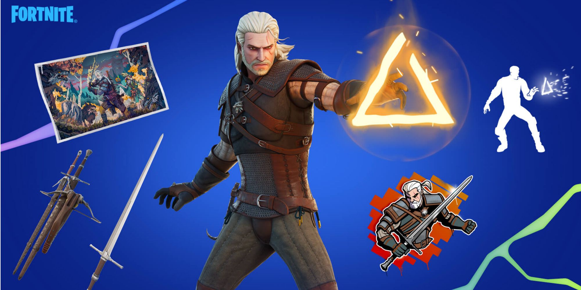 geralt of rivia items in-game