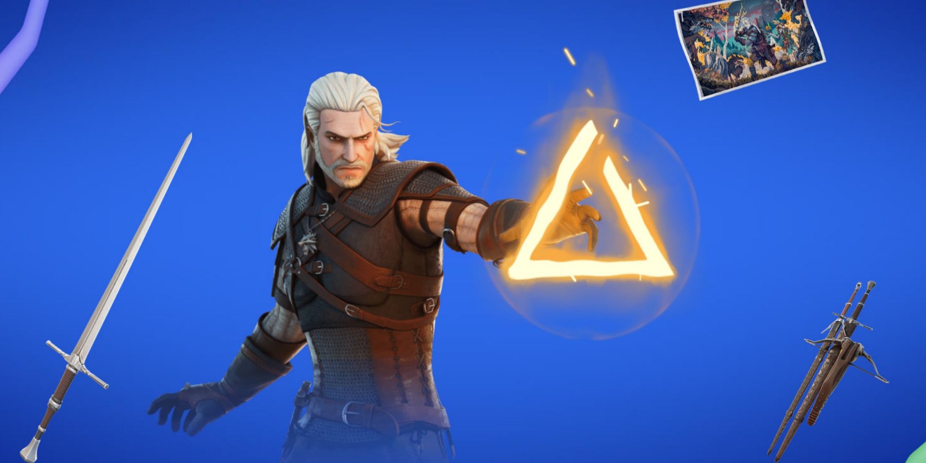 Geralt of Rivia Arrives Next Week In Fortnite