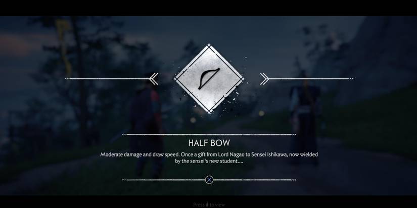 Ghost-of-Tsushima-Half-Bow-Info