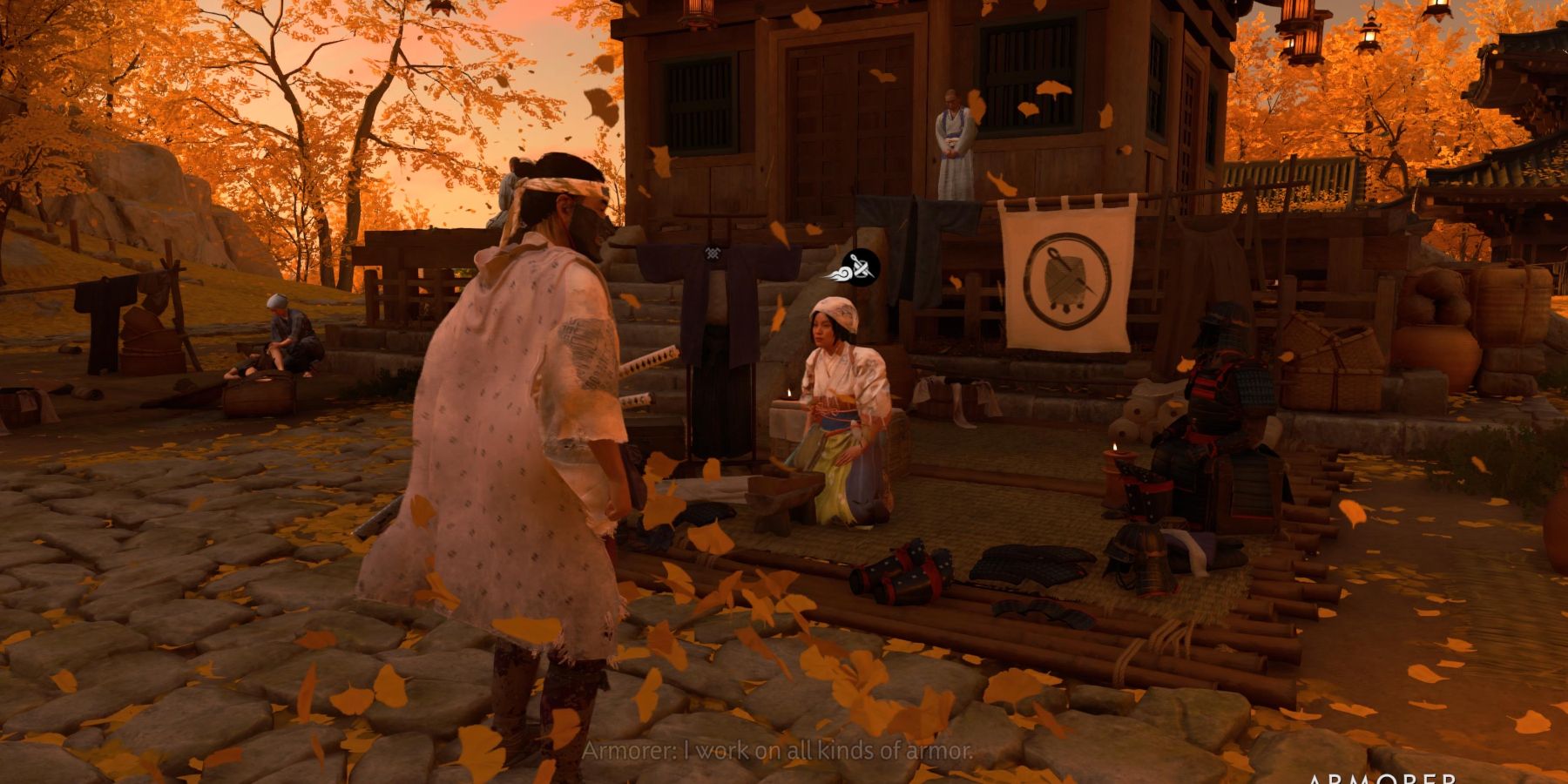 Ghost-of-Tsushima-Masako-Armorer-Visit