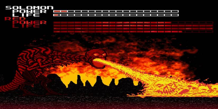 Godzilla NES Red