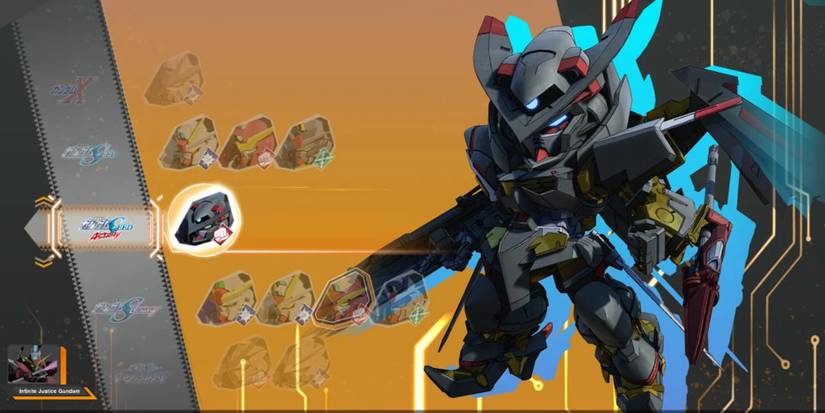 sd gundam battle operations gold frame 