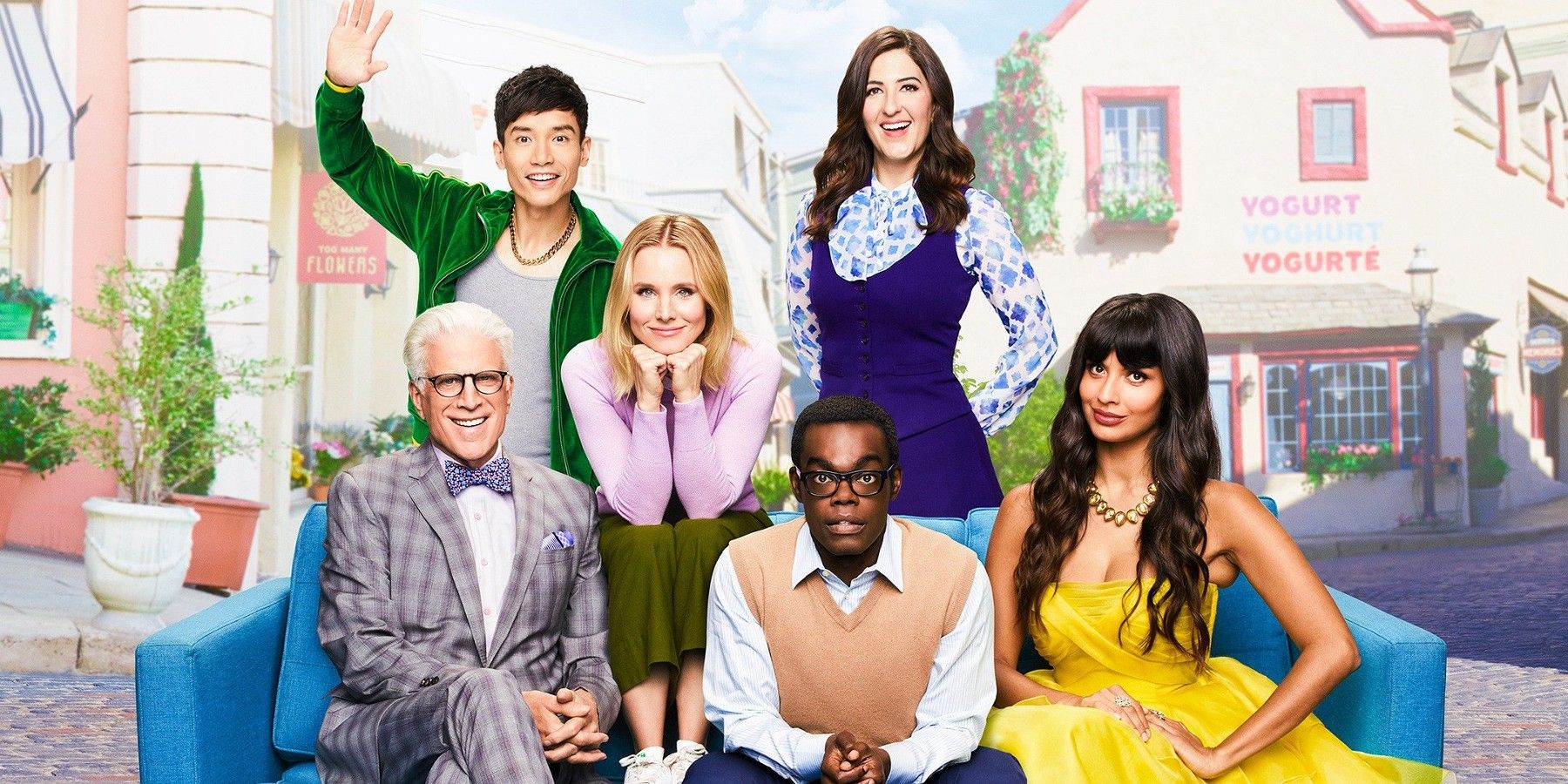 The cast from The Good Place - promo