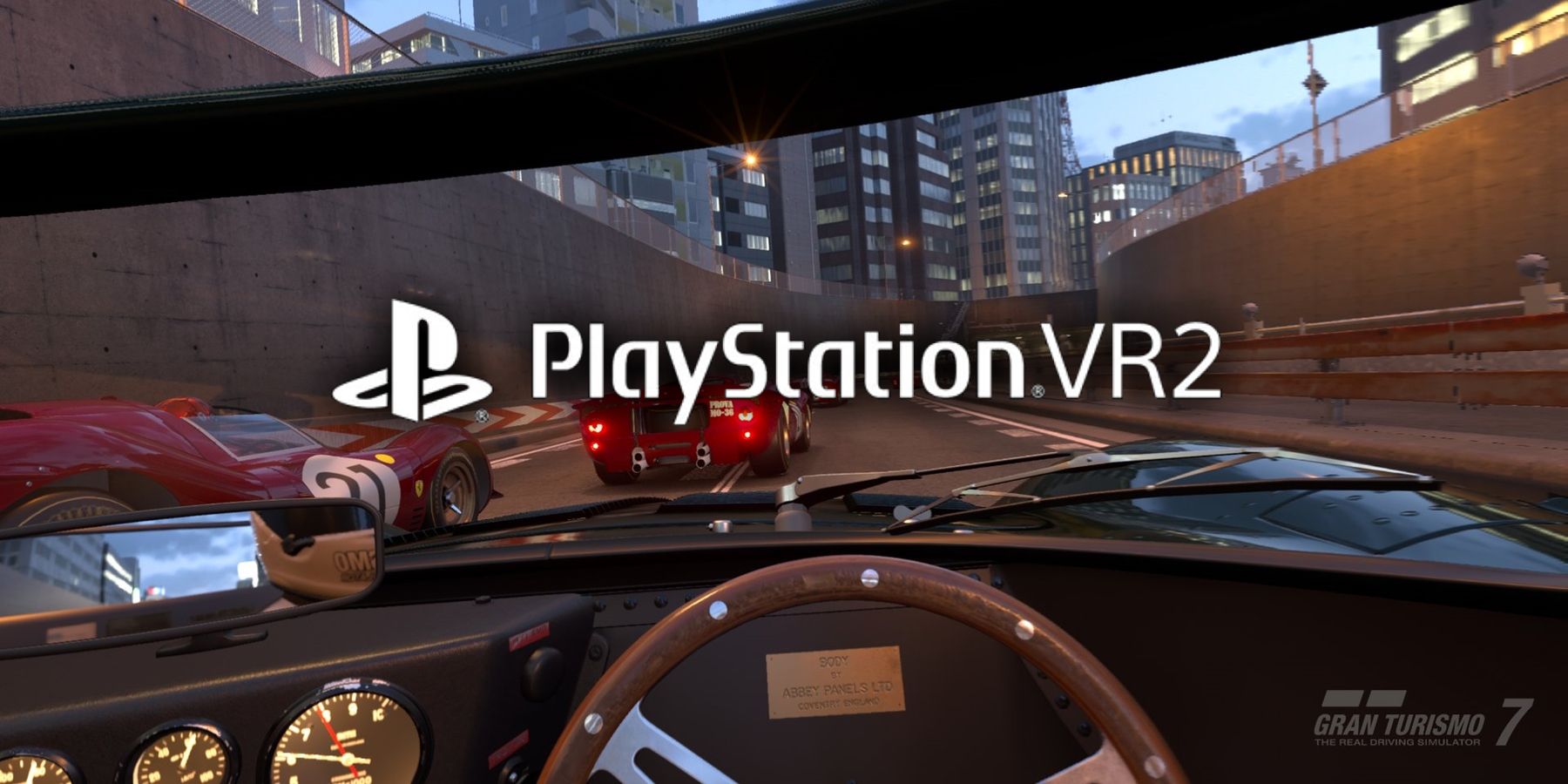 Screenshot from the PS VR2 release of Gran Turismo 7