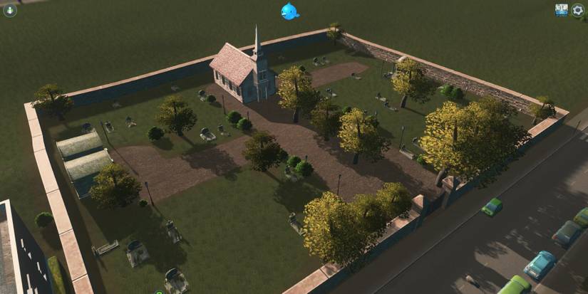 Cities: Skylines Graveyard
