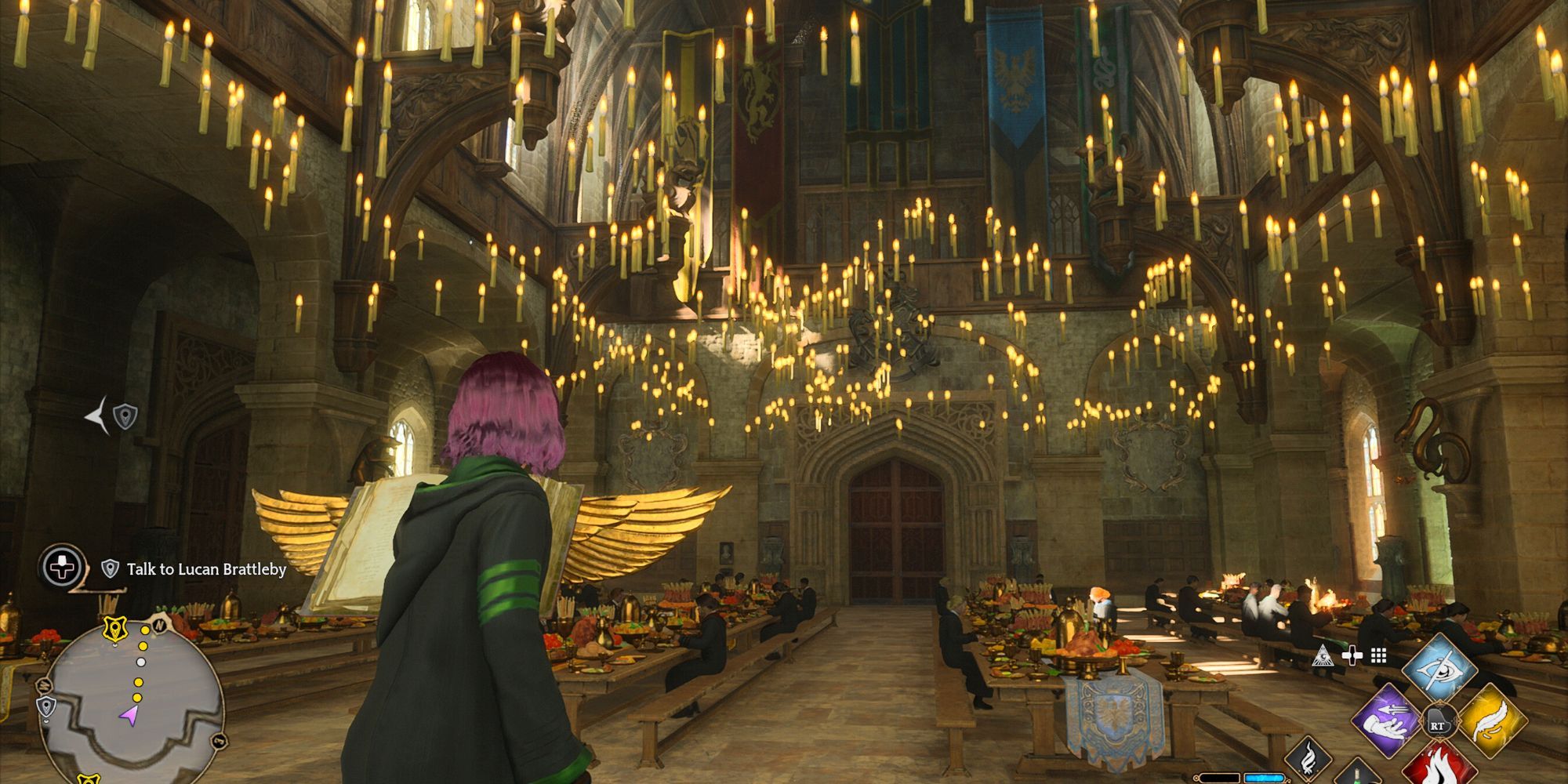 Great Hall in Hogwarts Legacy