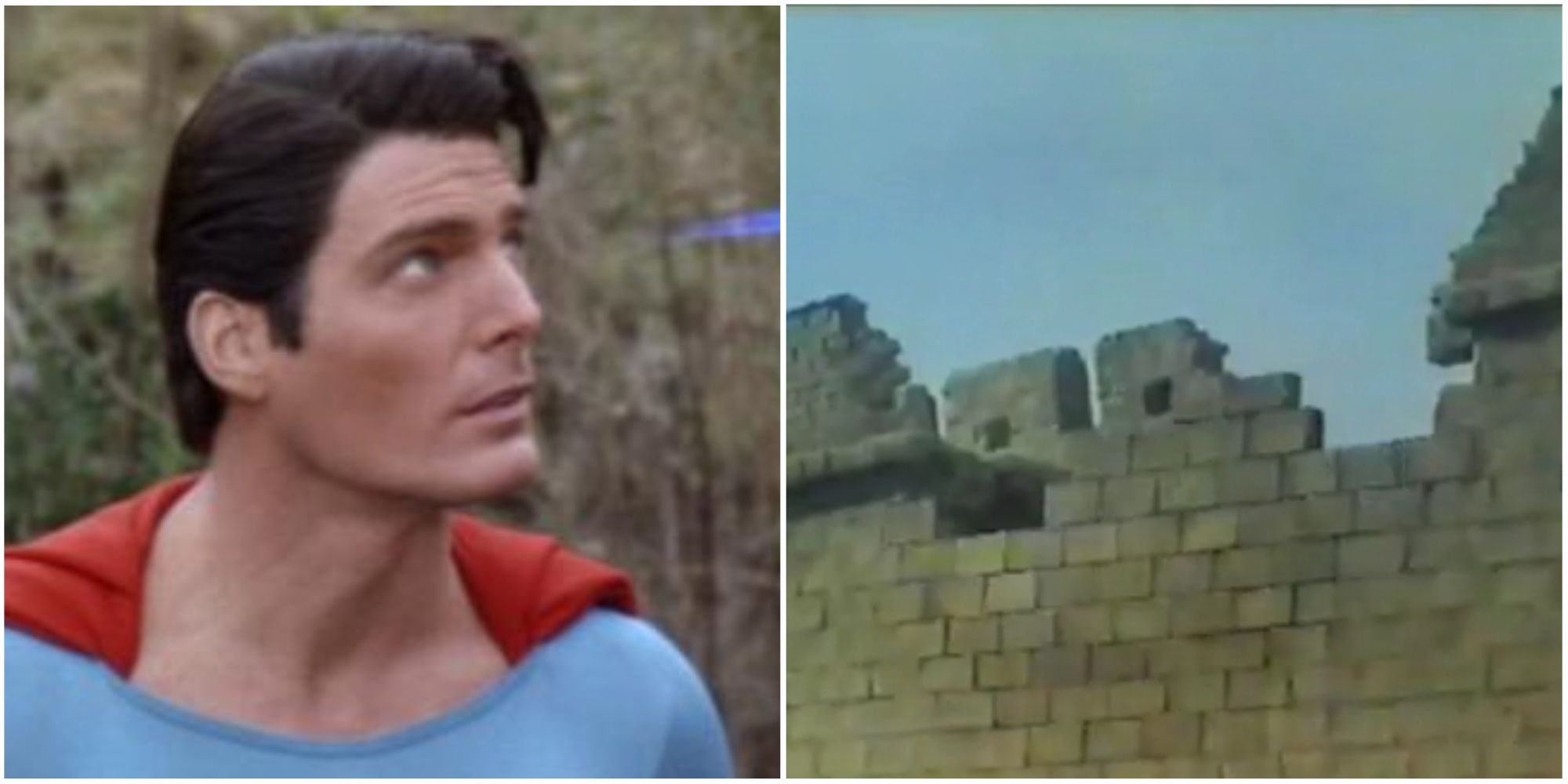 The Great Wall of China in Superman 4: The Quest for Peace
