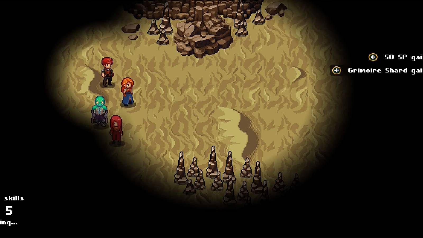 image showing grimoire shards in chained echoes. 