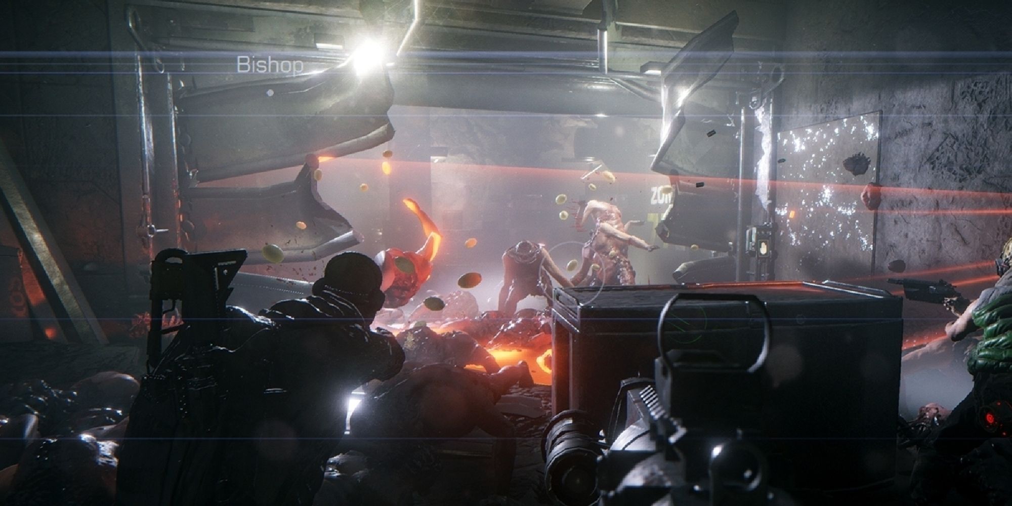 A screenshot of the gameplay from GTFO.