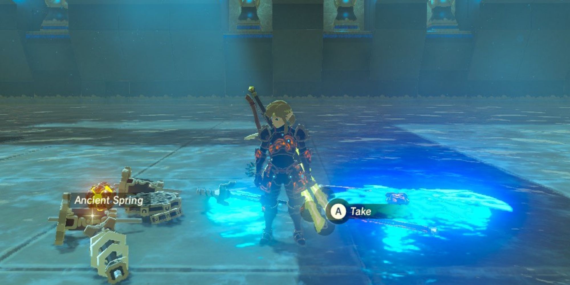 guardian scout fight drops botw