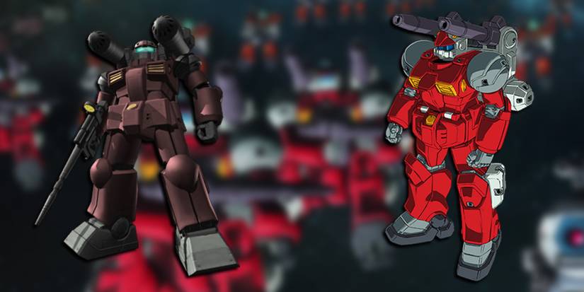 Gundam Evolution - Guncannon Gundam Both Versions