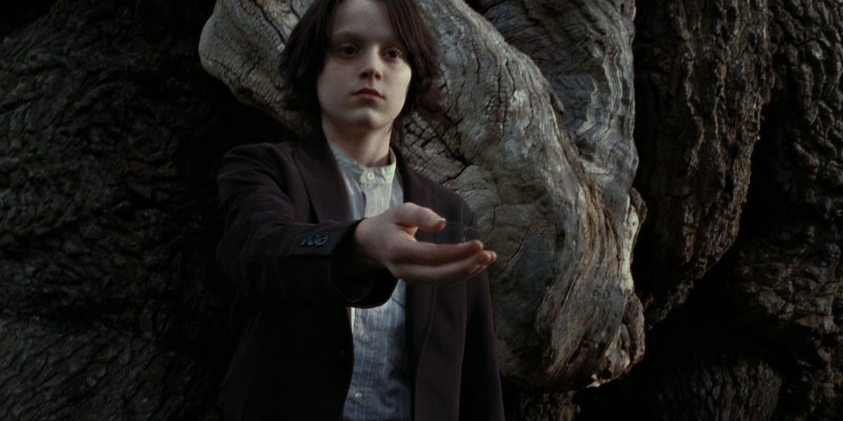 Severus Snape's little version from Harry Potter and the Deathly Hallows part 2 when Harry looks into the Pensieve
