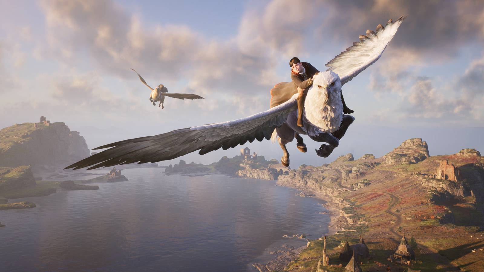 hogwarts legacy hippogryph flying