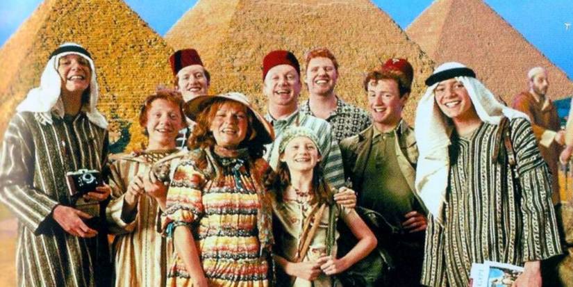 Harry Potter Ways The Movies Mishandled the Weasleys Charlie at the family trip to Egypt Prisoner of Azkaban