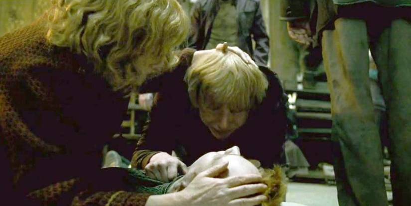 Harry Potter Ways The Movies Mishandled the Weasleys Fred Death with Molly and Ron