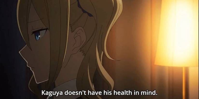 hayasaka worries in kaguya-sama