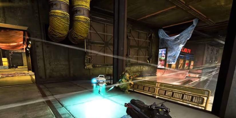 Heal Drone helping an ally from afar