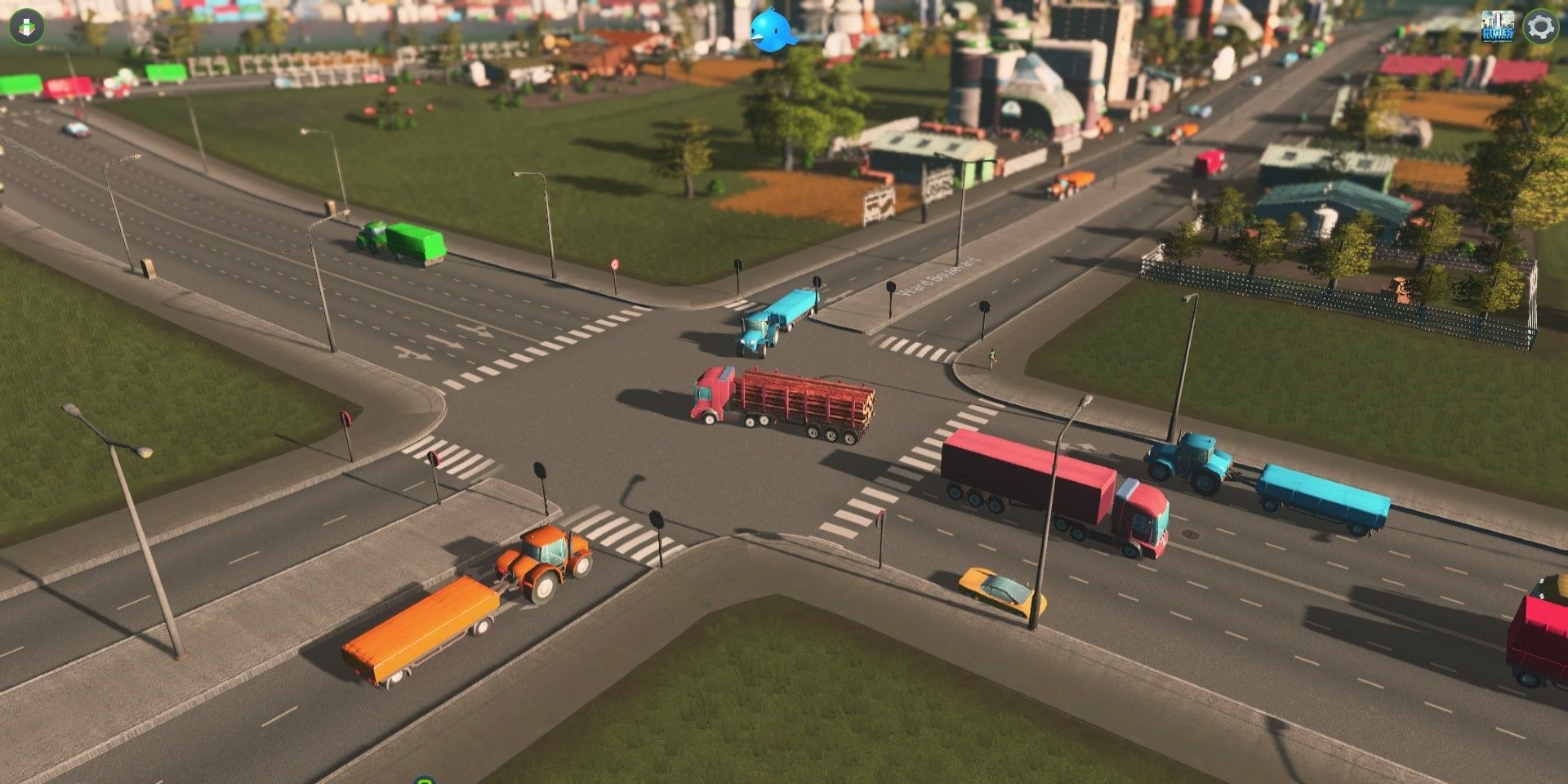 Cities: Skylines Heavy Farming Traffic