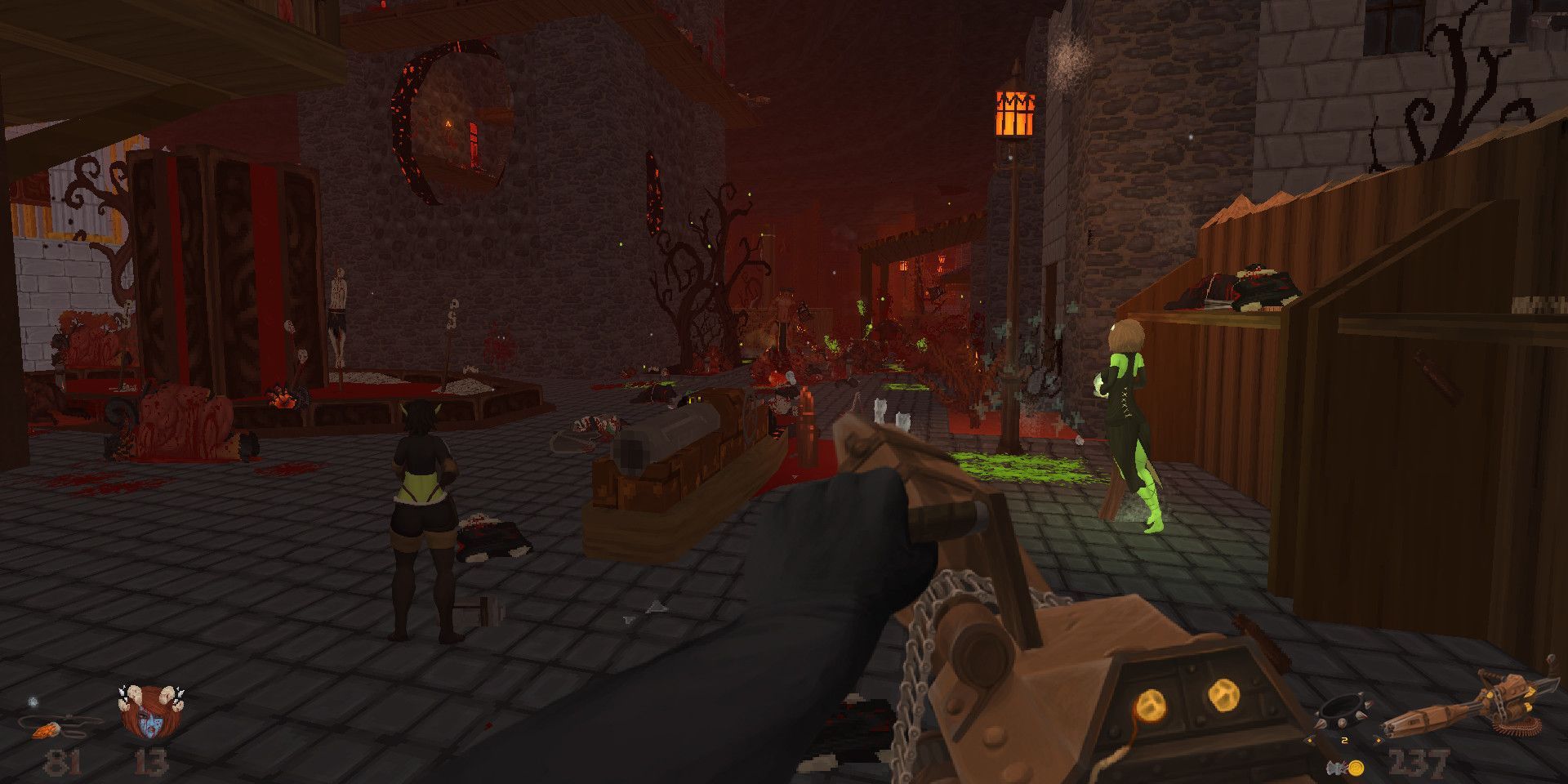 A screenshot from Hedon Bloodrite