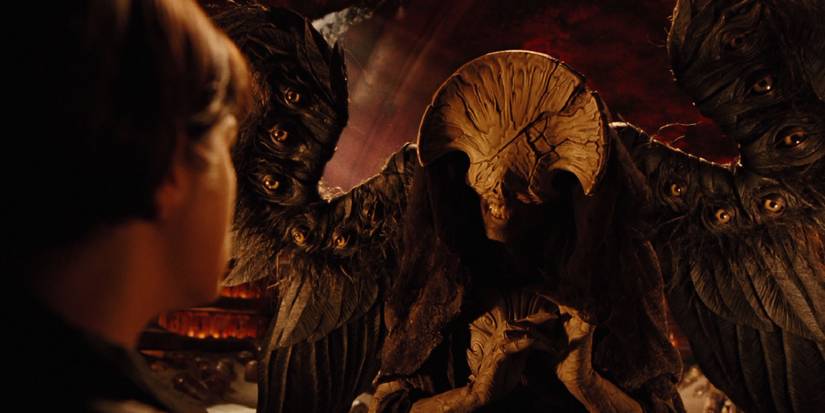 The creatively terrifying angel of death as seen in Hellboy 2.