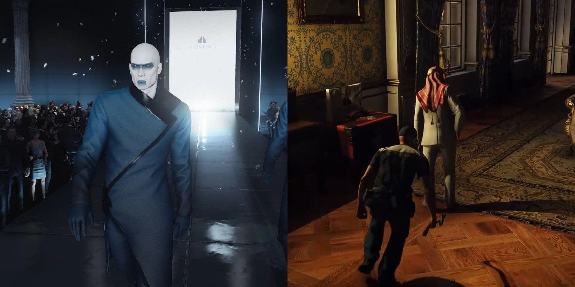 Hitman World Of Assassination Helmut Kruger and Sheikh Disguises