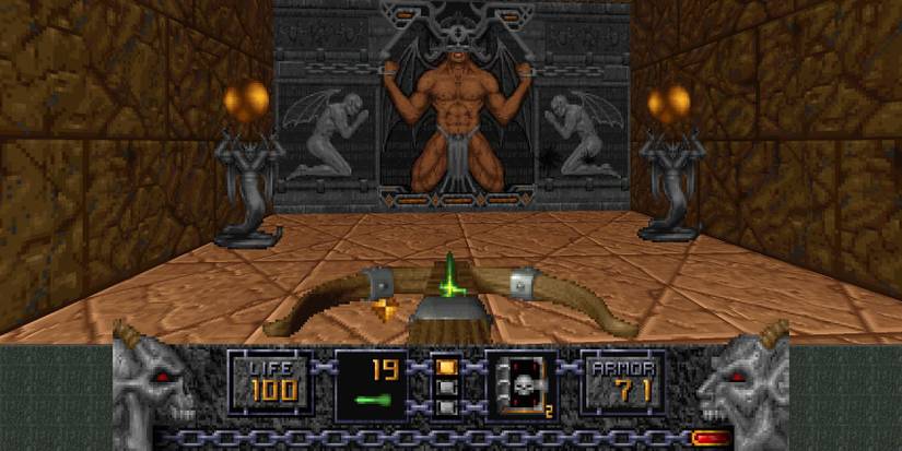 A screenshot from Heretic