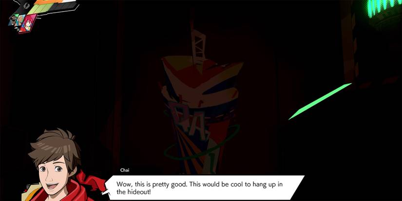 Hi Fi Rush - Graffiti Number 1 Found In-Game With Chai Reacting To It